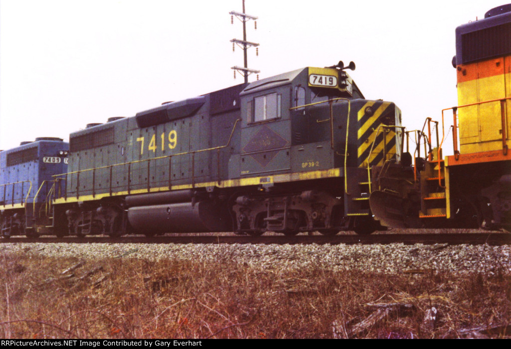 DH GP39-2 #7419 - Delaware & Hudson